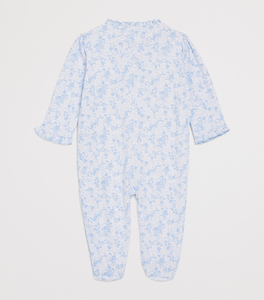 Pima Cotton Old English Roses All-In-One (Newborn-12 Months)