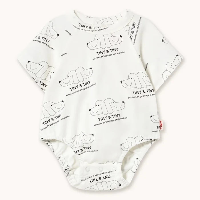 Бебешко боди от памук Tinycottons TINY & TINY KNITTED BODY