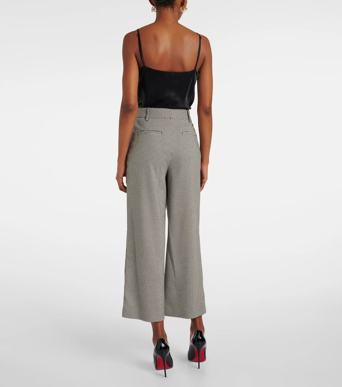 Simkhai - Miki checked capri pants