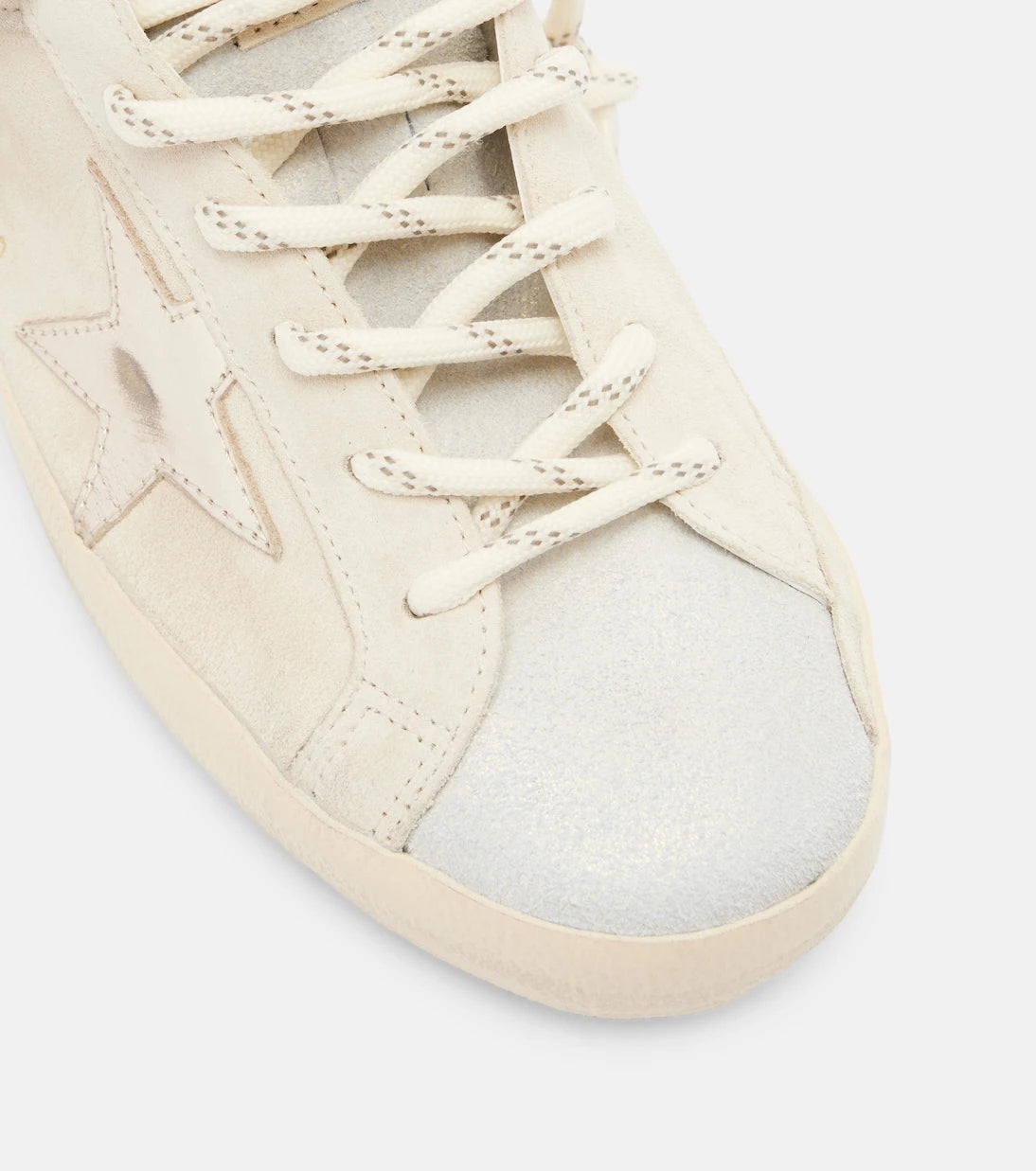 Golden Goose - Super-Star shearling-lined suede sneakers