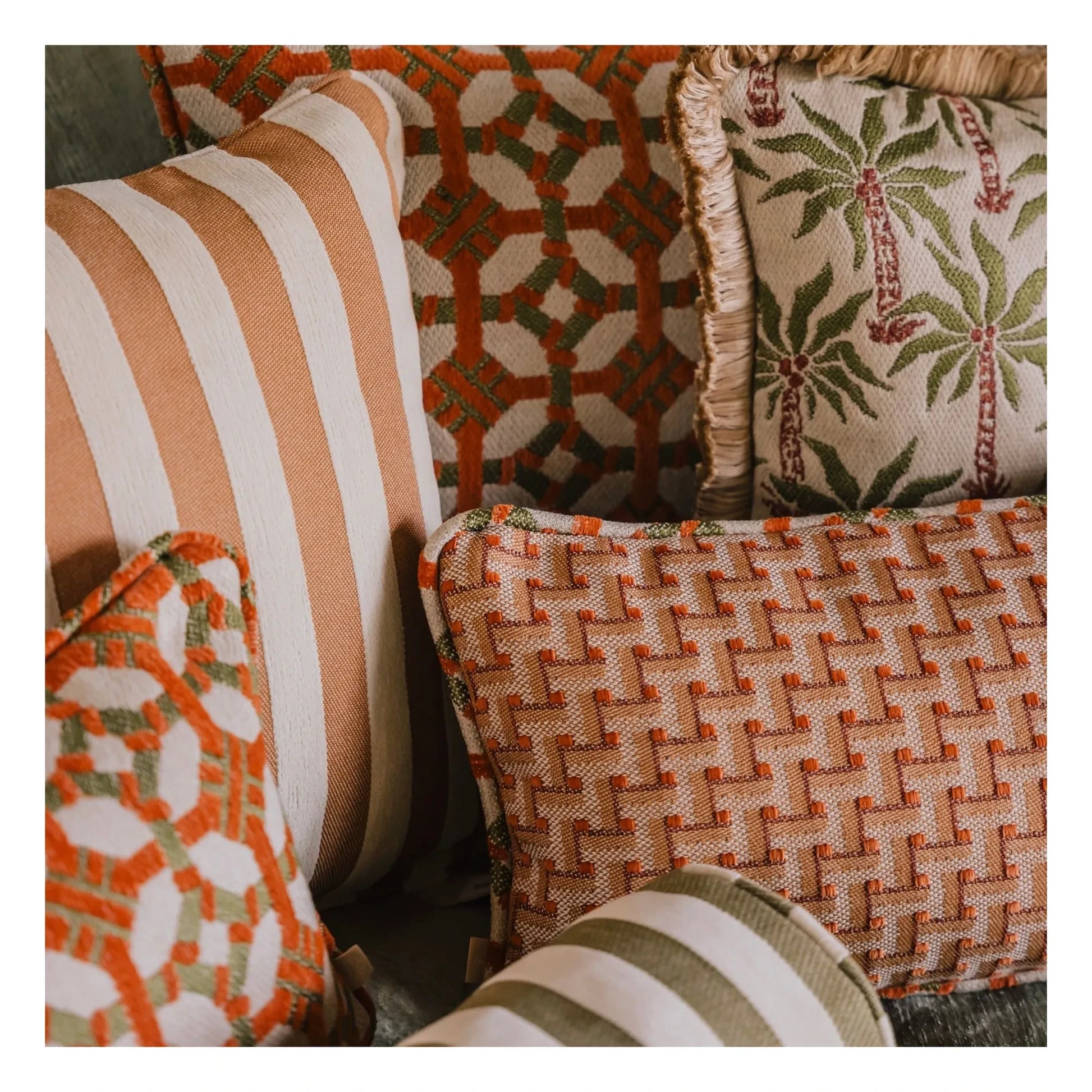 Palais - Jackie cushion cover | Caramel