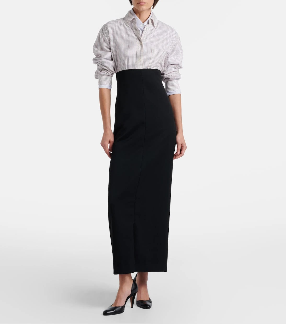 The Row - Dalan checked cotton shirt