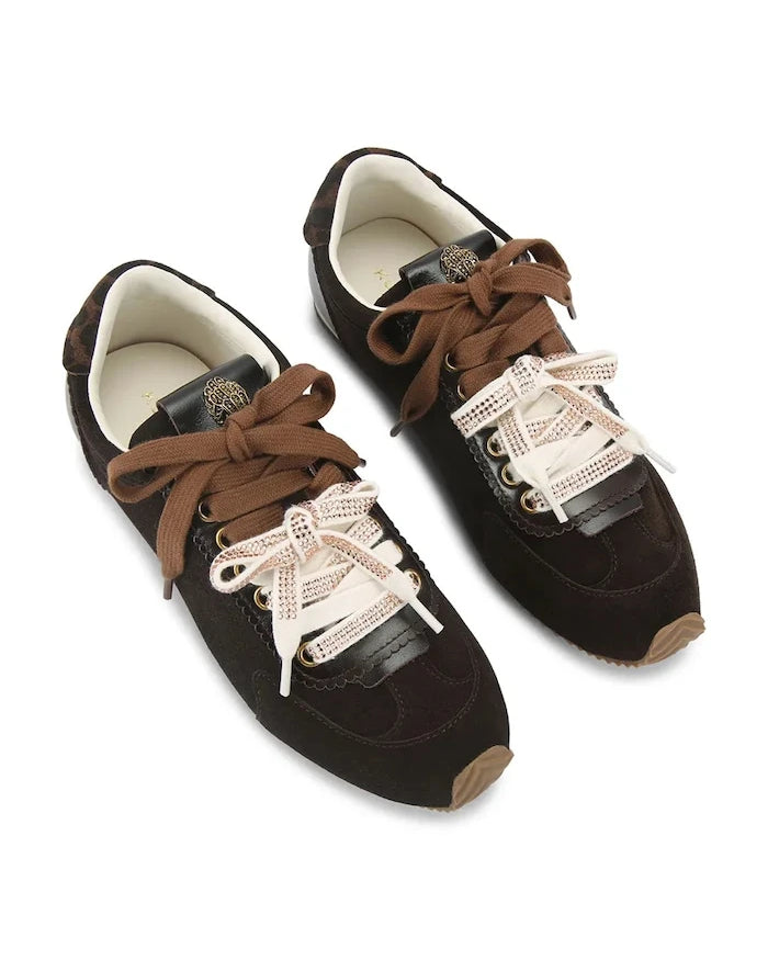 Kurt Geiger London Islington Sneaker kadın süet spor ayakkabı