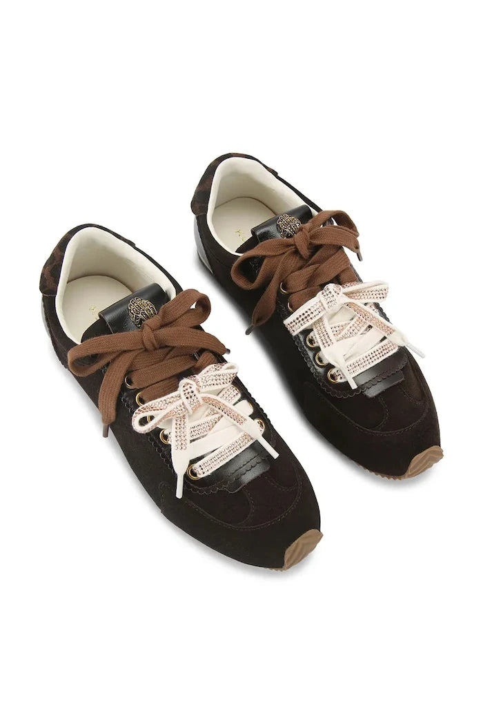Kurt Geiger London Islington Sneaker kadın süet spor ayakkabı