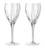 Christofle Set of 2 Iriana Crystal Red Wine Glasses (190ml)