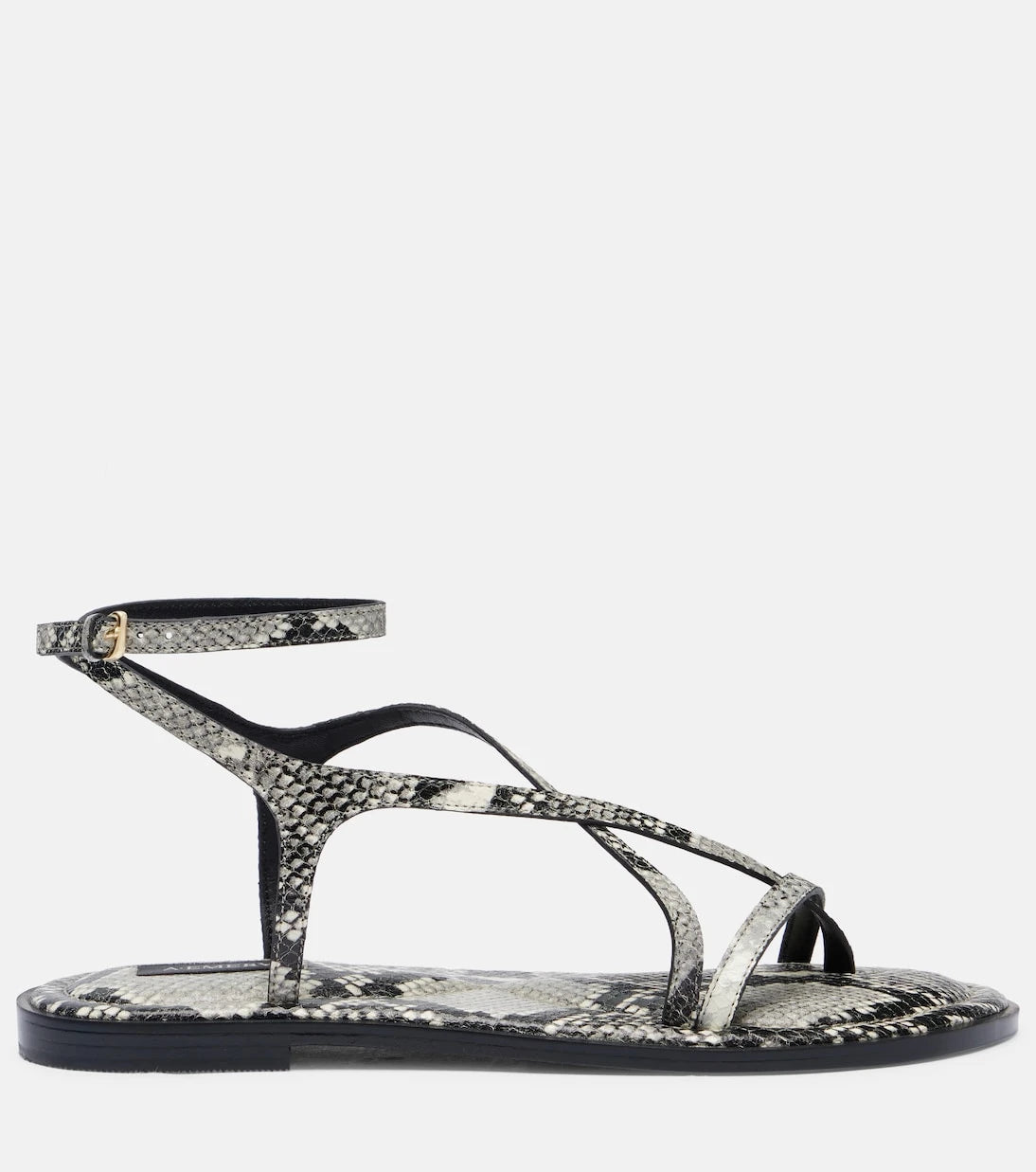 A.Emery - Edna snake-effect leather sandals
