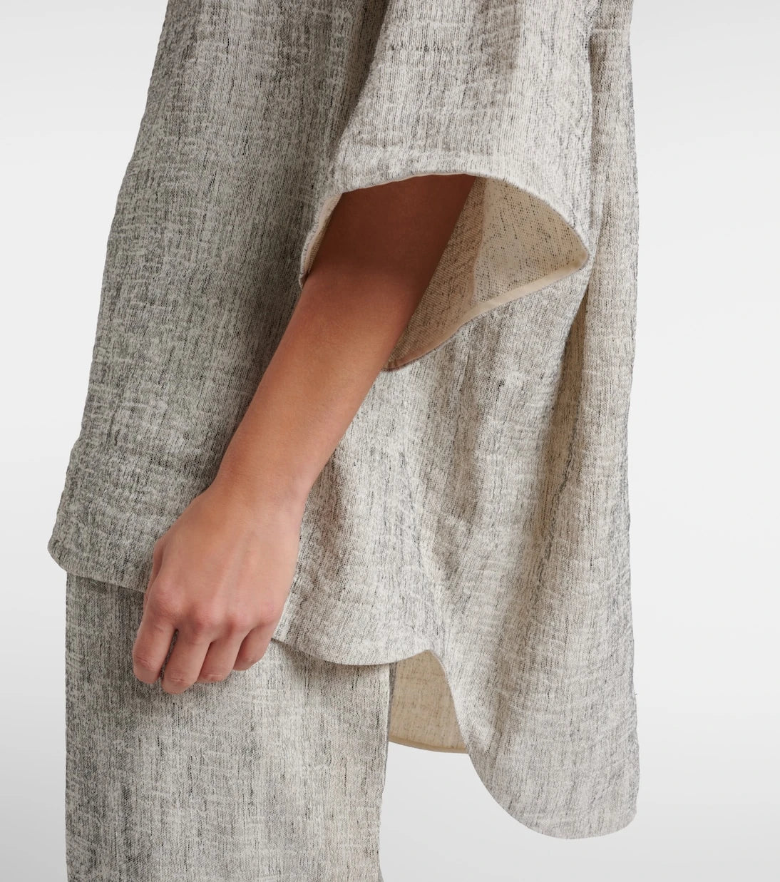 The Row - Hamza linen and silk top
