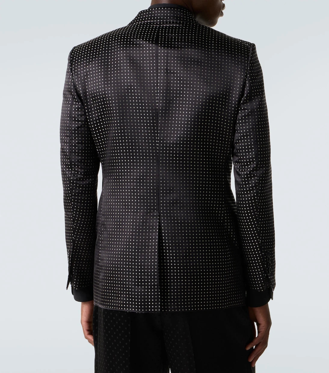 Tom Ford - Polka-dot silk satin suit jacket