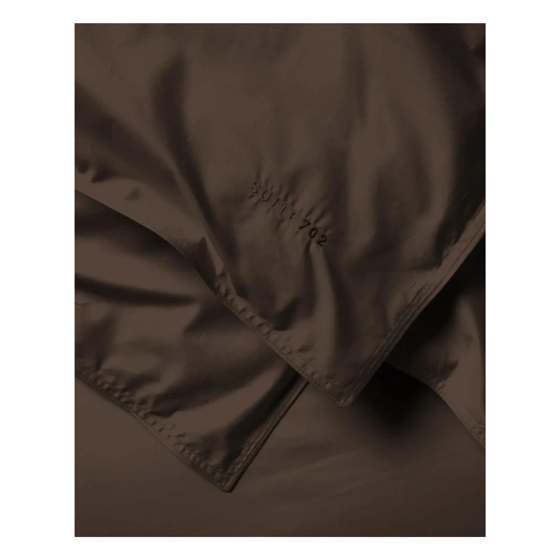 Suite 702 - Organic percale pillowcase - Coffee Brown | Coffee
