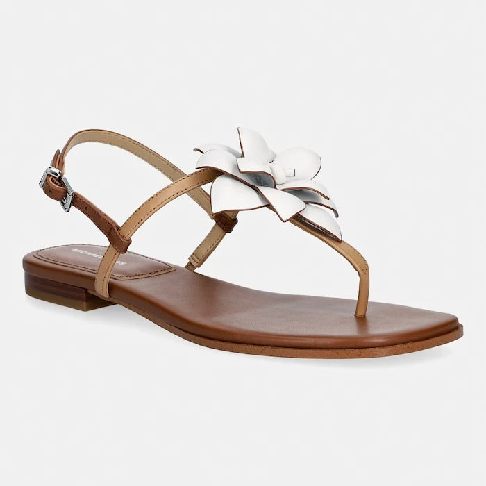 MICHAEL Michael Kors сандали дамски от кожа Jacie Thong Sandal