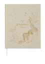 Blush and Gold Safari My Pregnancy Journal