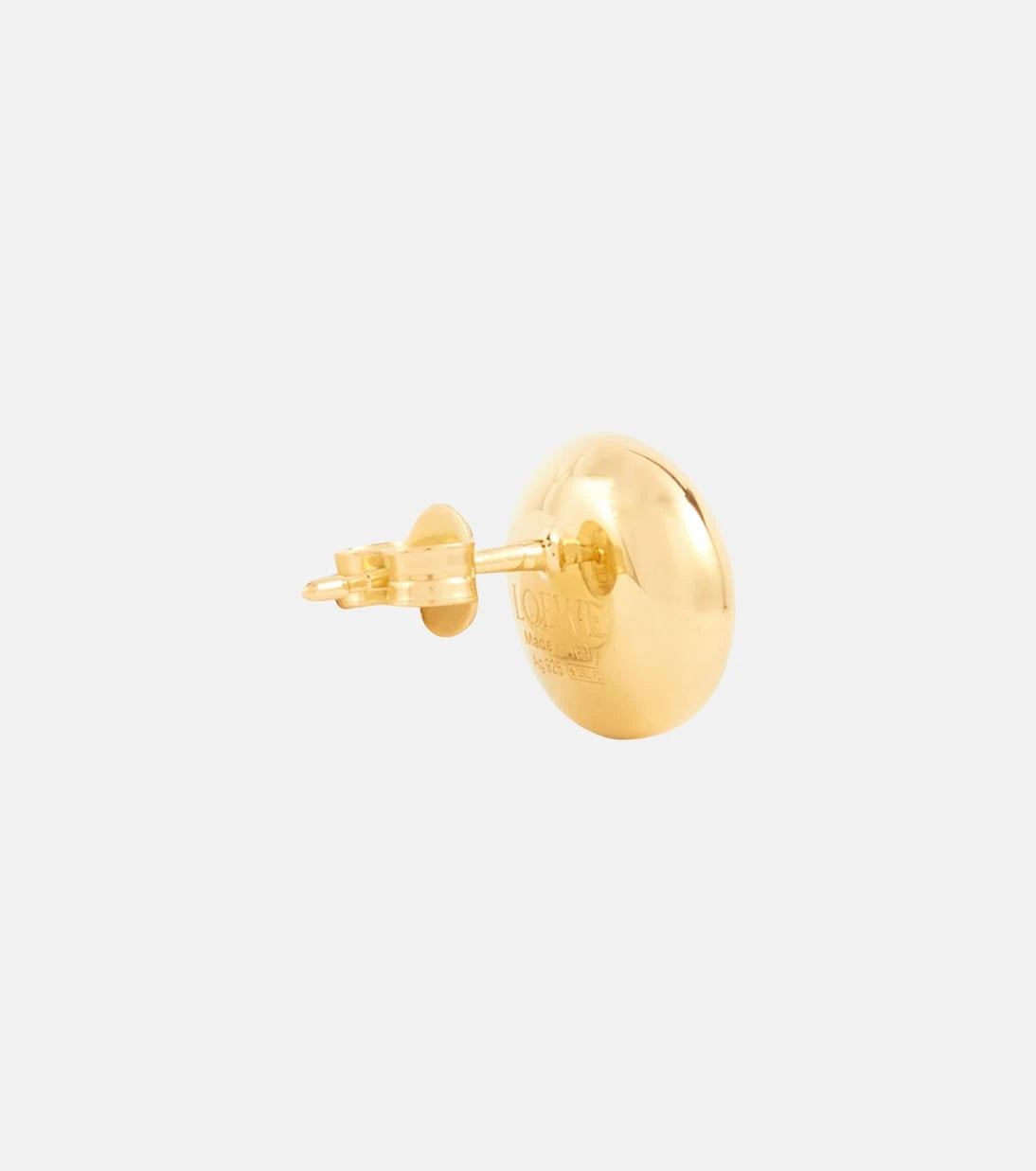 Loewe - Anagram Pebble sterling silver earrings