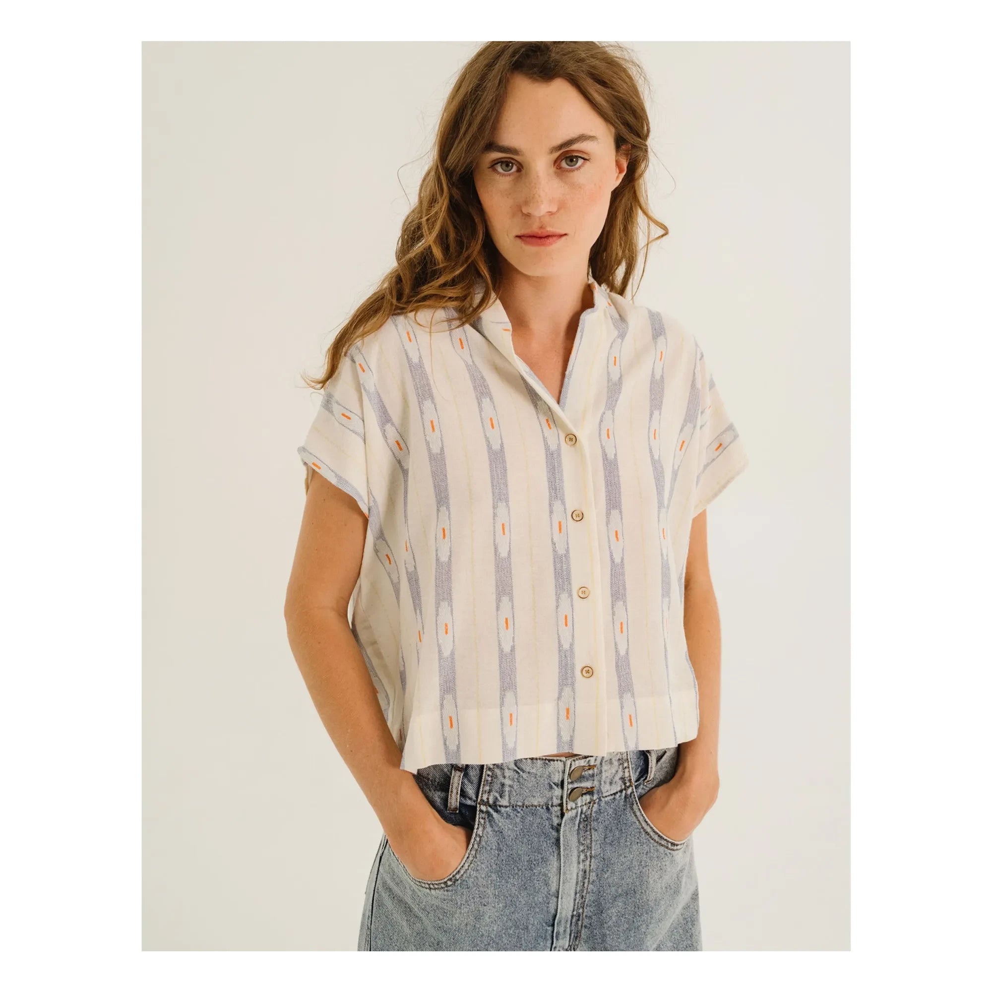 Tinsels - Virza shirt | Blue