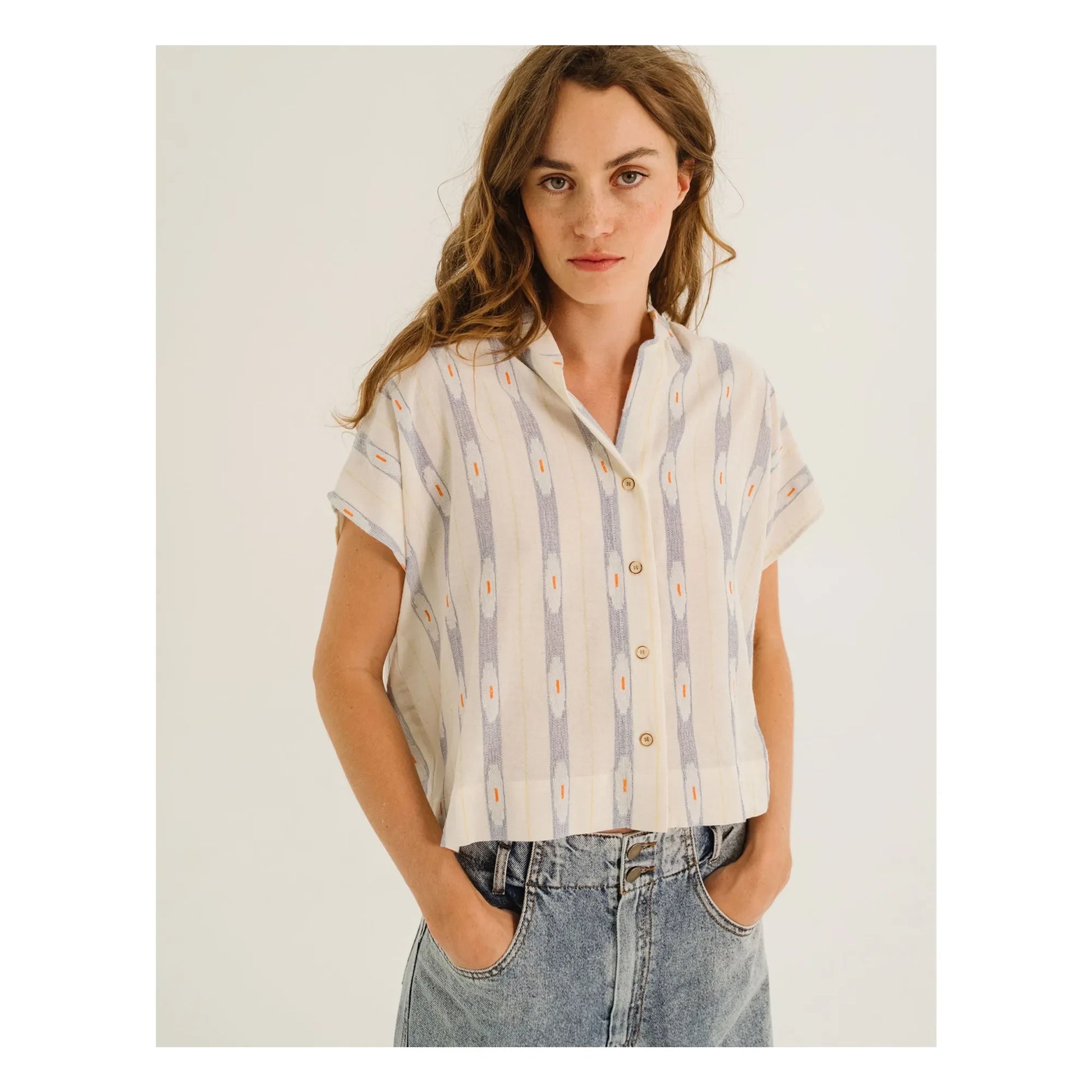 Tinsels - Virza shirt | Blue