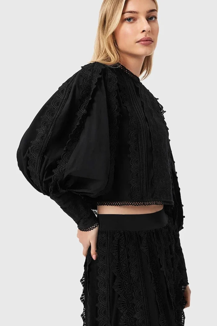 Памучна блуза AllSaints HART