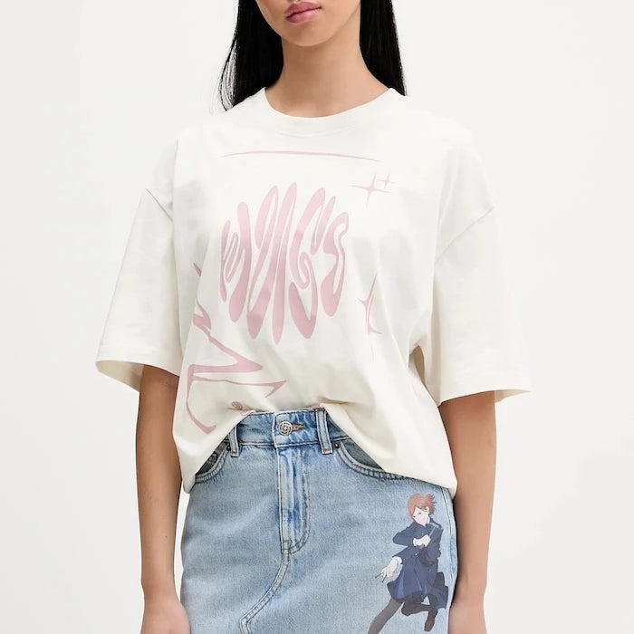 Памучна тениска Hugo Blue Oversized_Tee_B_8
