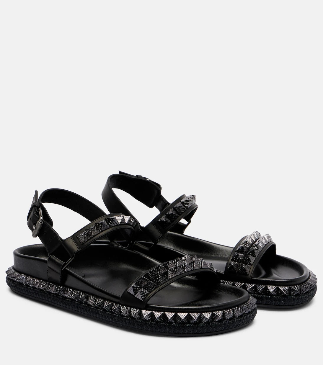 Christian Louboutin - Pyrabizz spiked leather sandals