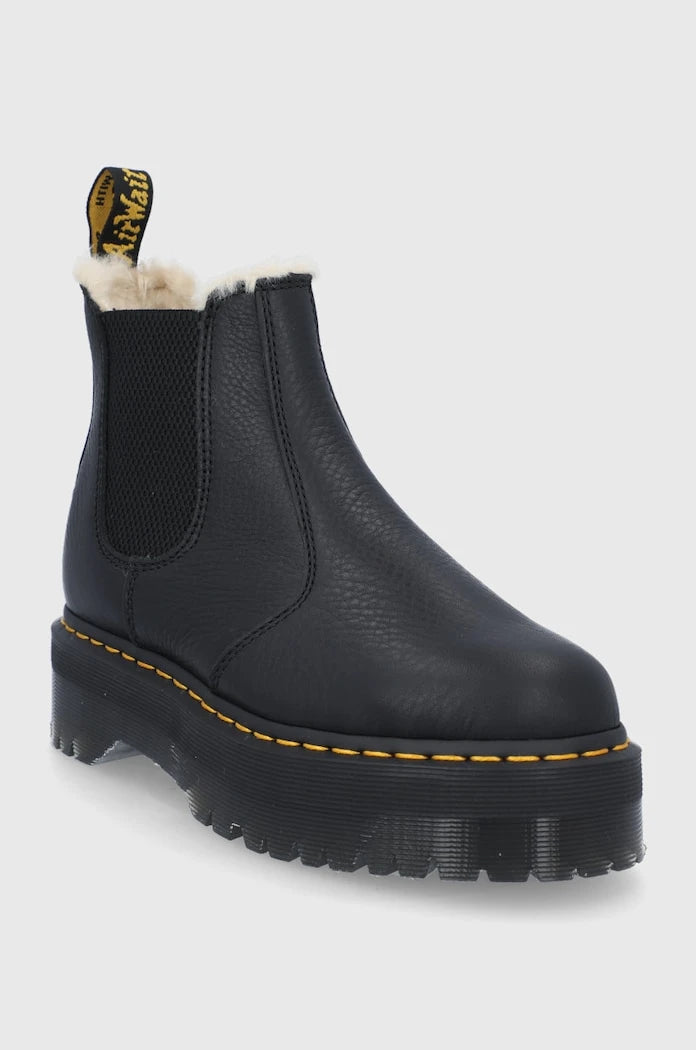 Кожени боти челси Dr. Martens 2976 Quad Fl