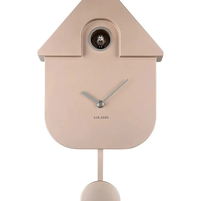 Часовник с кукувичка Karlsson Modern Cuckoo Metallic