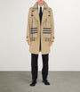 Burberry Yellow Mid-Length Kensington Heritage Trench Coat