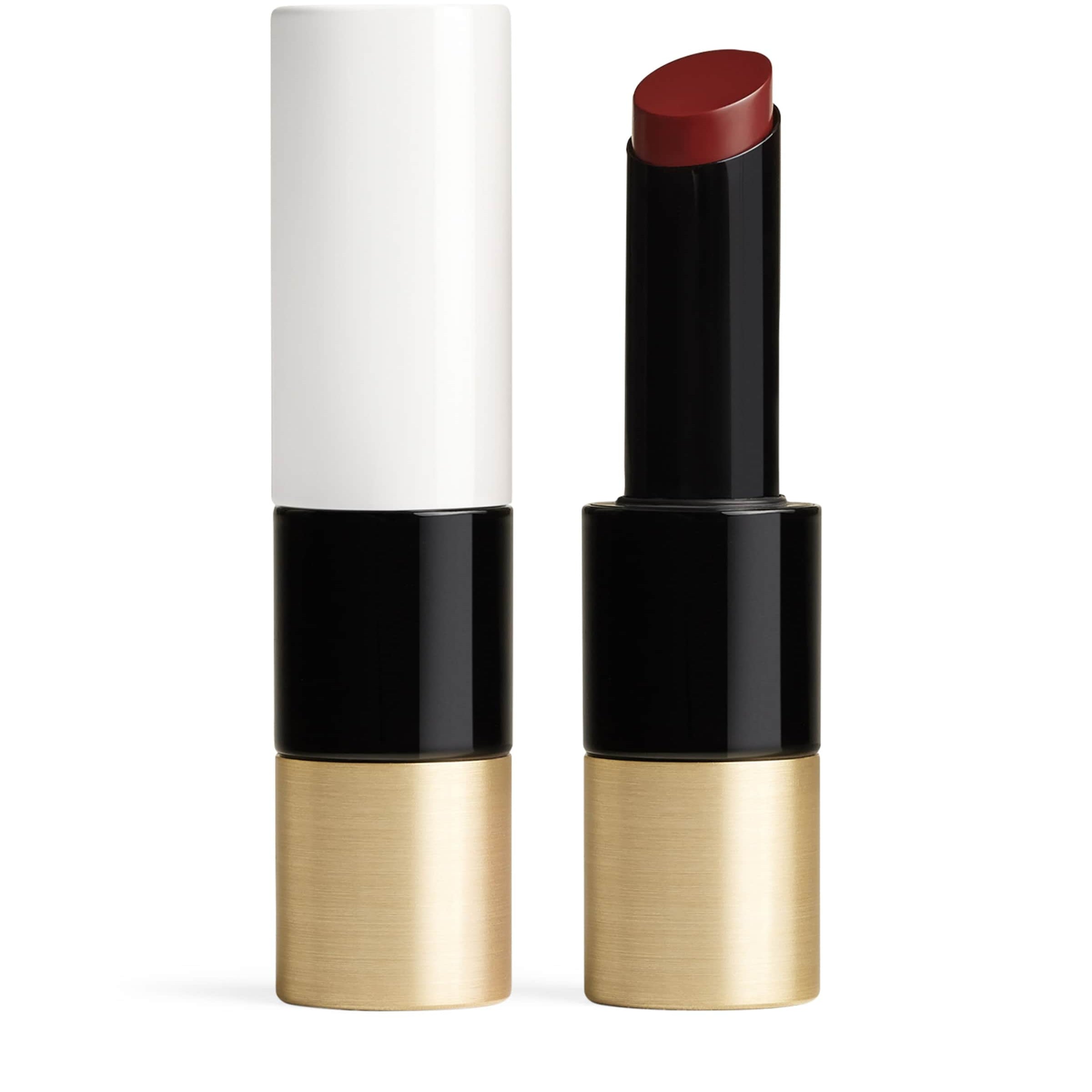 HERMÈS Silky Lipstick Shine - Brun Sellier