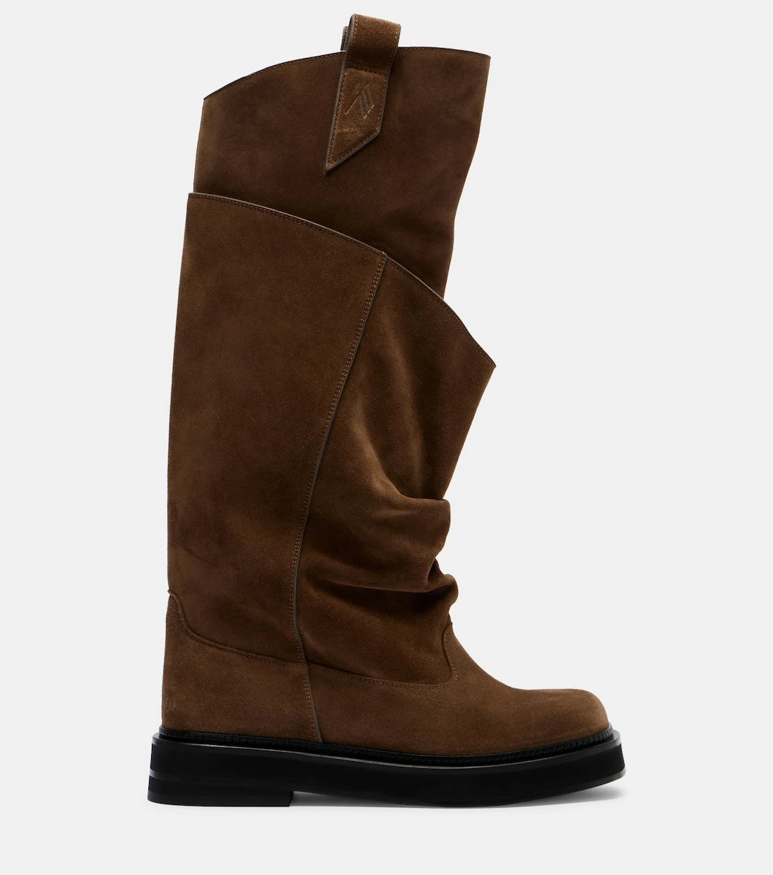 The Attico - Passeggiata suede combat boots