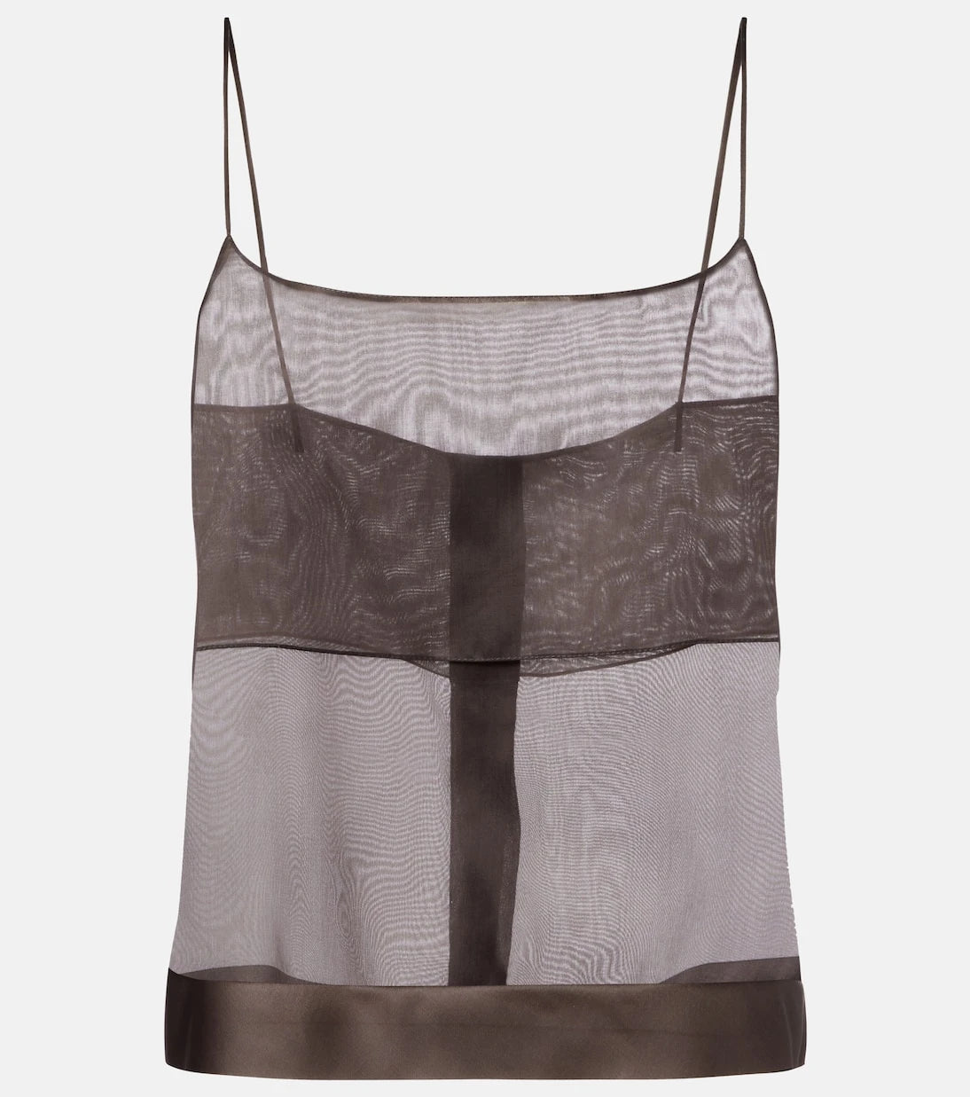 Calvin Klein Collection - Carmen sheer silk camisole