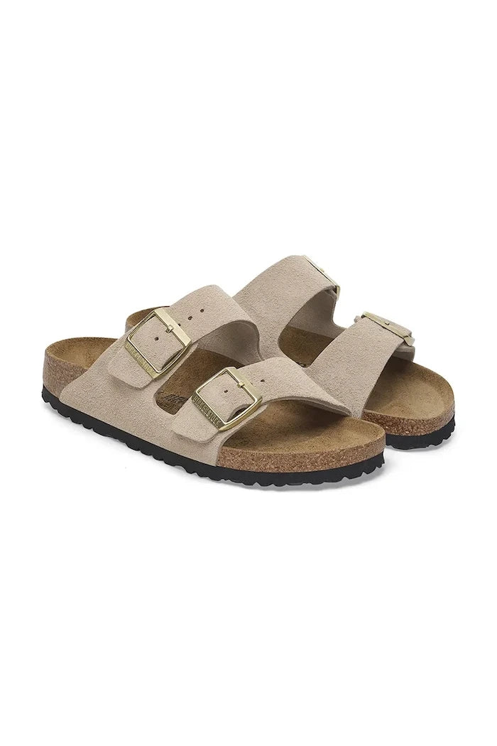 Велурени чехли Birkenstock Arizona