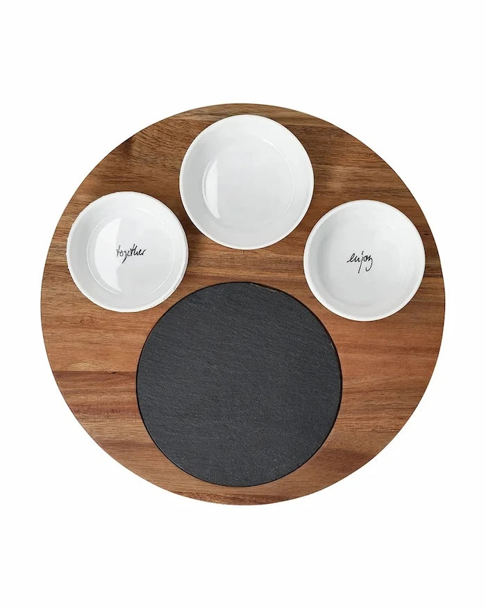 Raeder Together Set 30 cm Servis Tablası ve Kâseler
