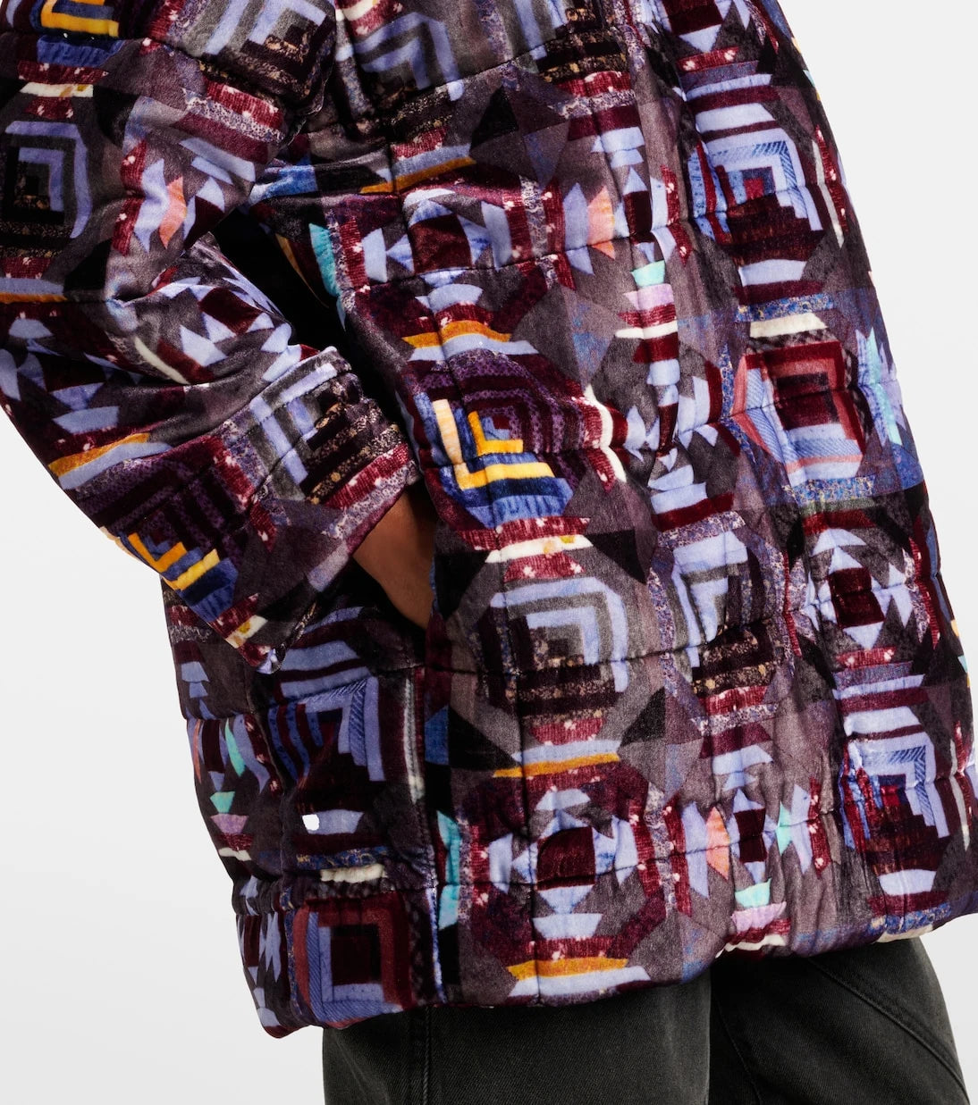Isabel Marant - Doriane printed puffer coat