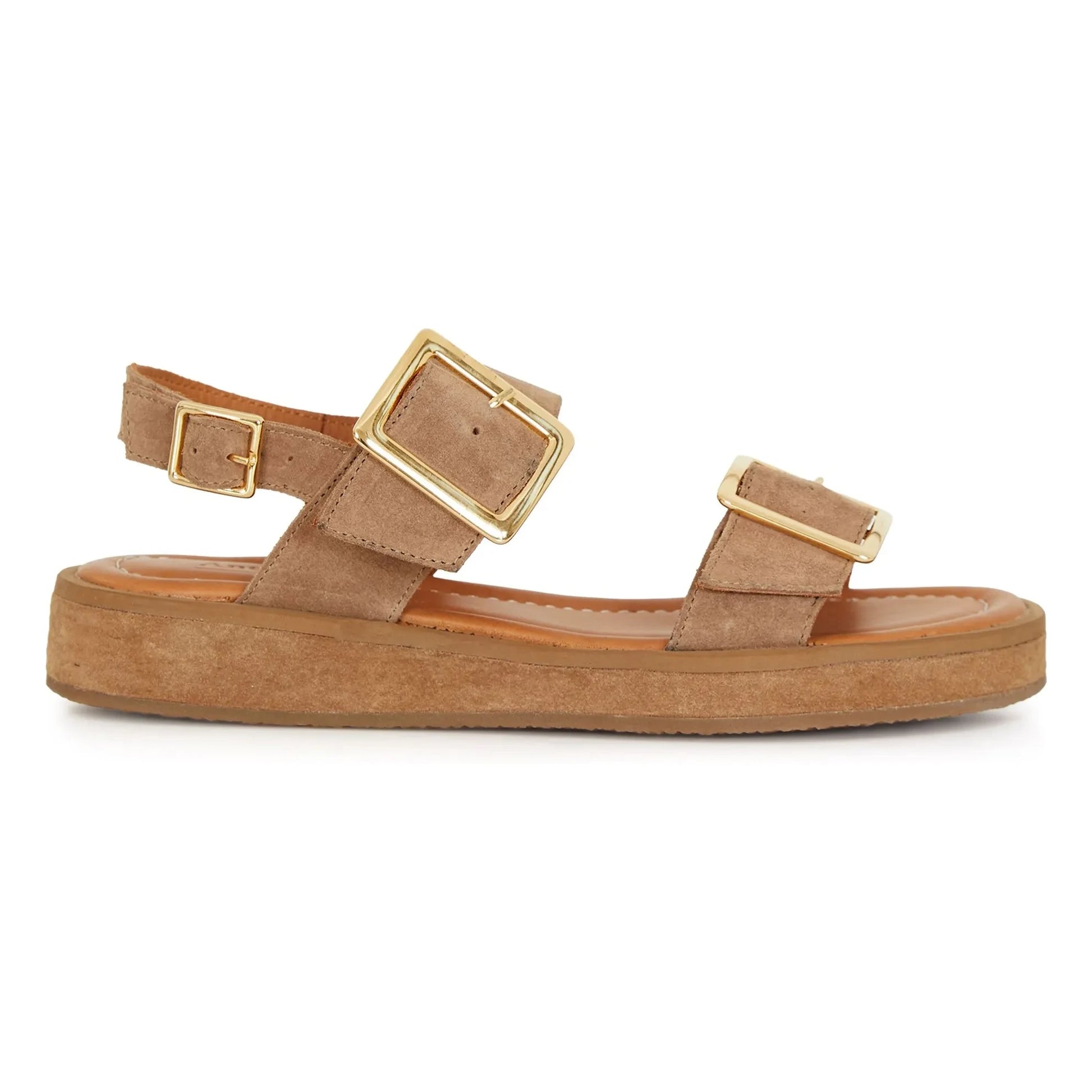 Anthology Paris - Ottawa Suede Sandals | Natural