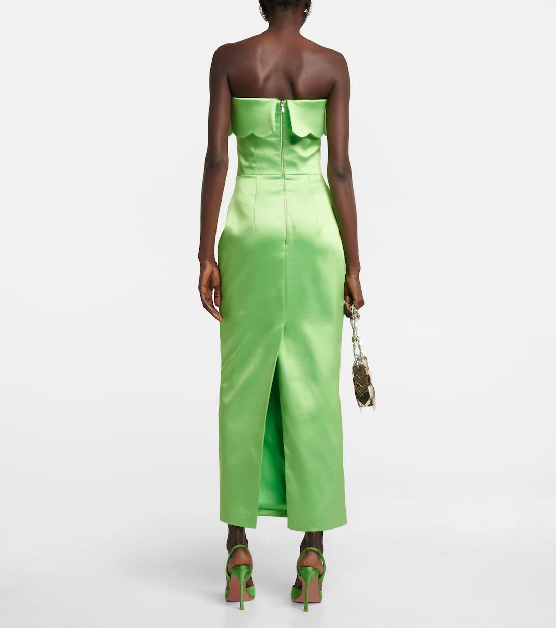 Rasario - Strapless satin gown