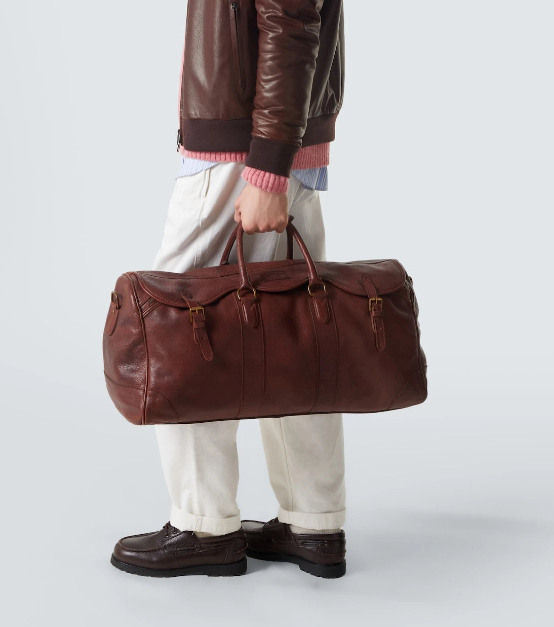 Polo Ralph Lauren - Heritage leather duffel bag
