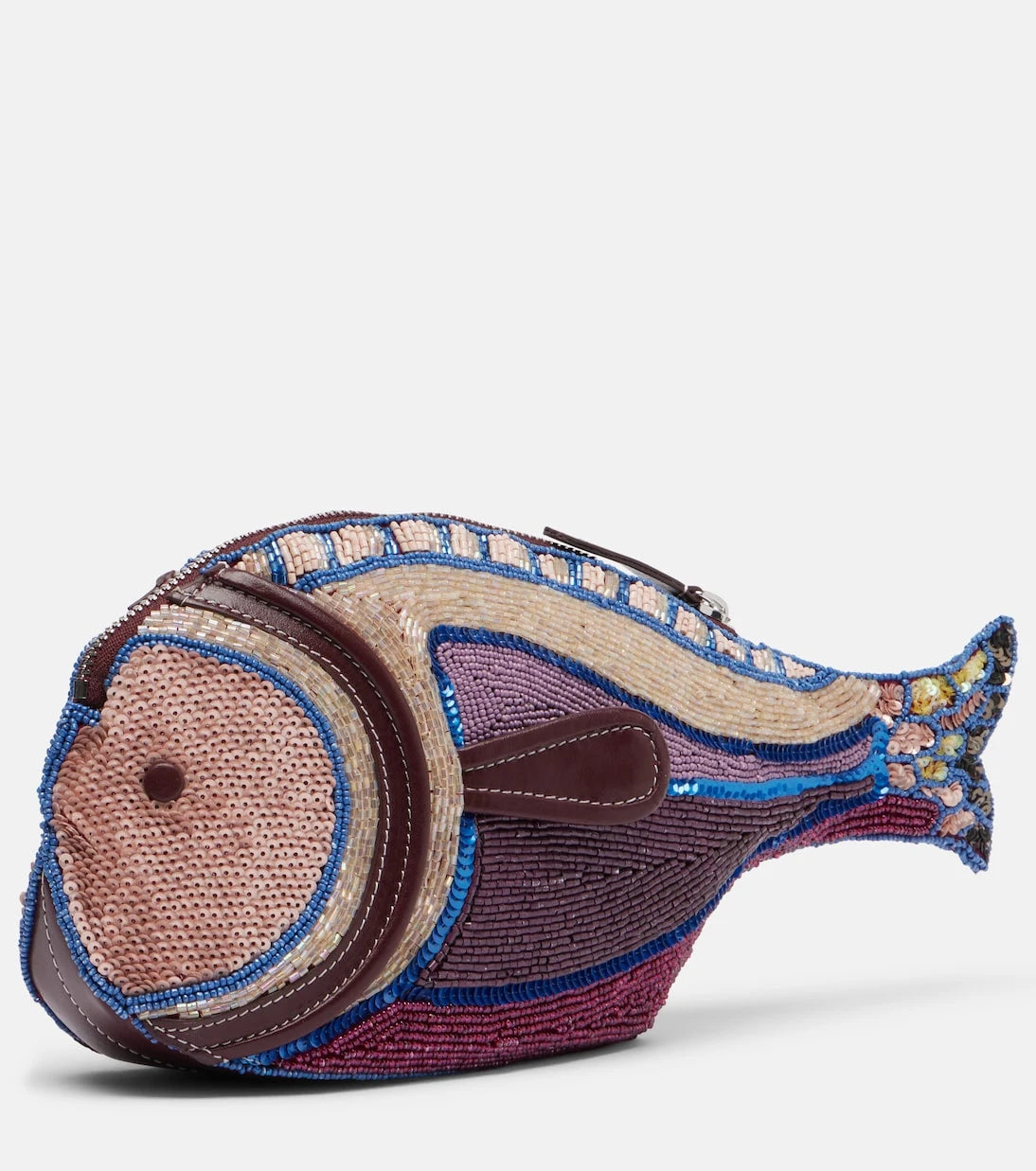 Staud - Pesce beaded clutch