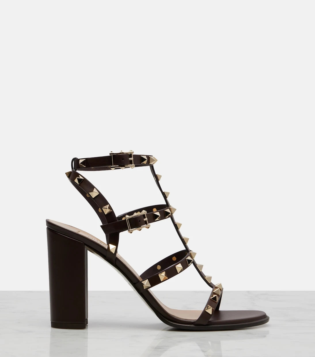 Valentino Garavani - Embellished leather sandals