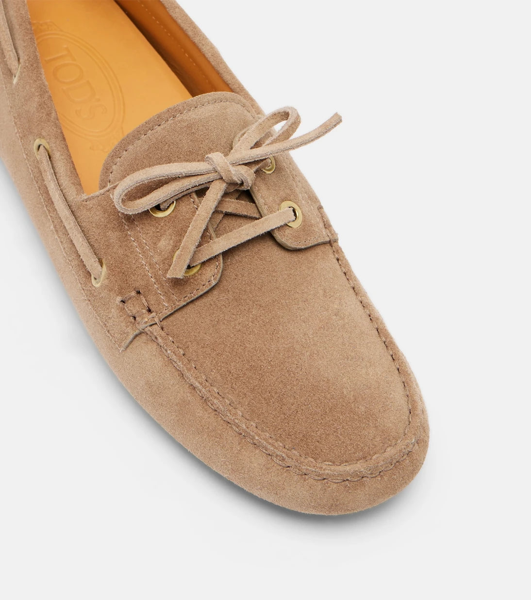 Tod's - Suede boat shoes
