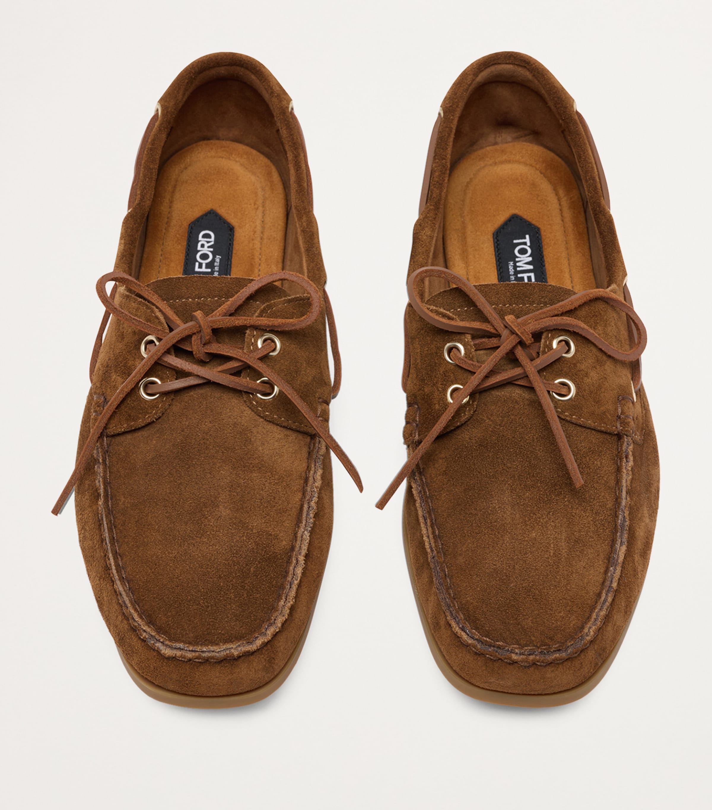 Nubuck Leather Boat Shoes