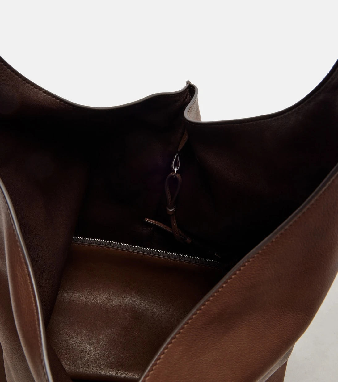 The Row - Bindle Medium leather shoulder bag