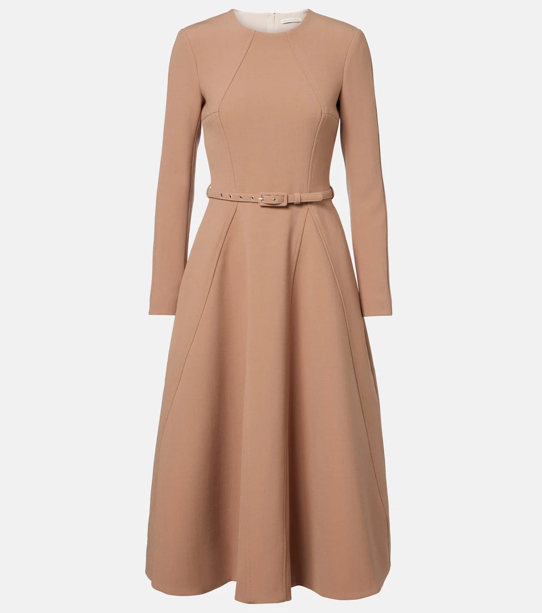 Emilia Wickstead - Ucellina belted paneled midi dress