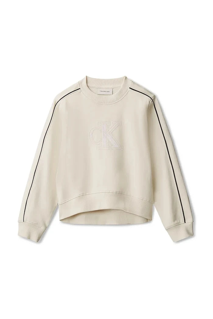 Детски памучен анцуг Calvin Klein Jeans