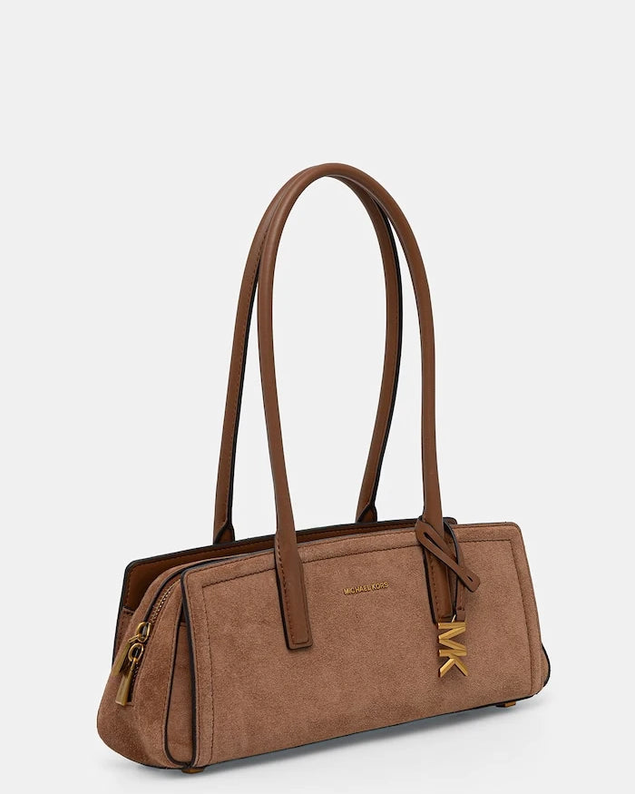 MICHAEL Michael Kors чанта тип багета дамска от велур LAILA