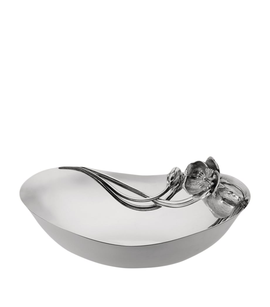 Christofle Silver-Plated Anemone-Belle Époque Serving Bowl (26cm)