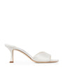 Ivory Skye 70 Satin Mules