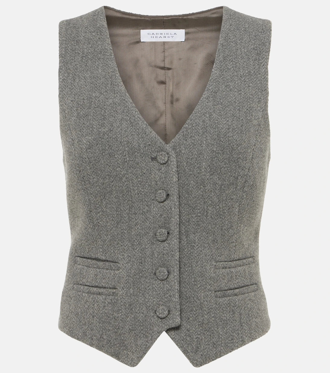 Gabriela Hearst - Coleridge wool and cashmere vest