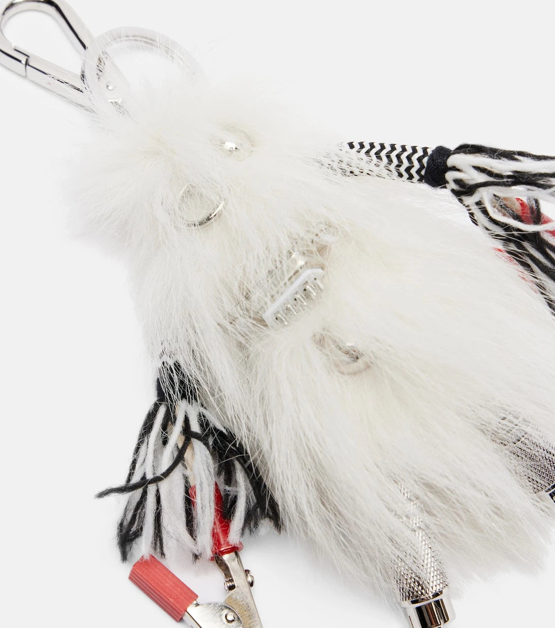 Prada - Rufus stainless steel keychain