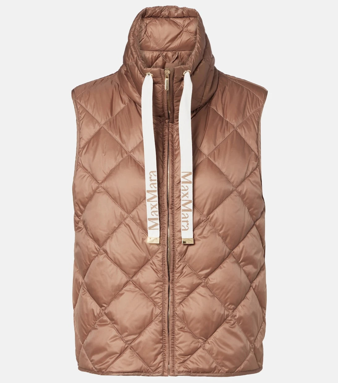 Max Mara - Tregic quilted zip-up vest