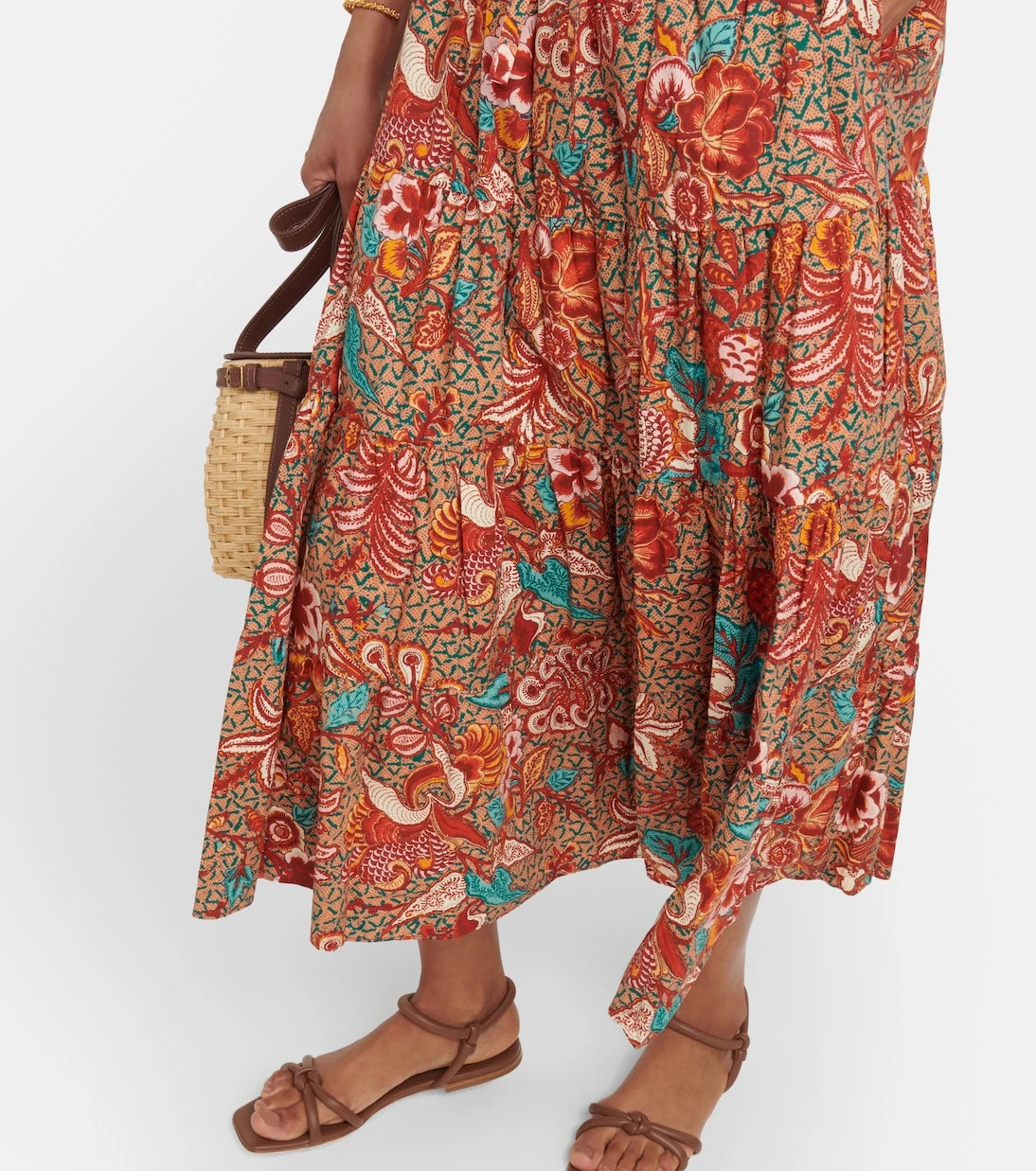 Ulla Johnson - Olina printed cotton midi dress