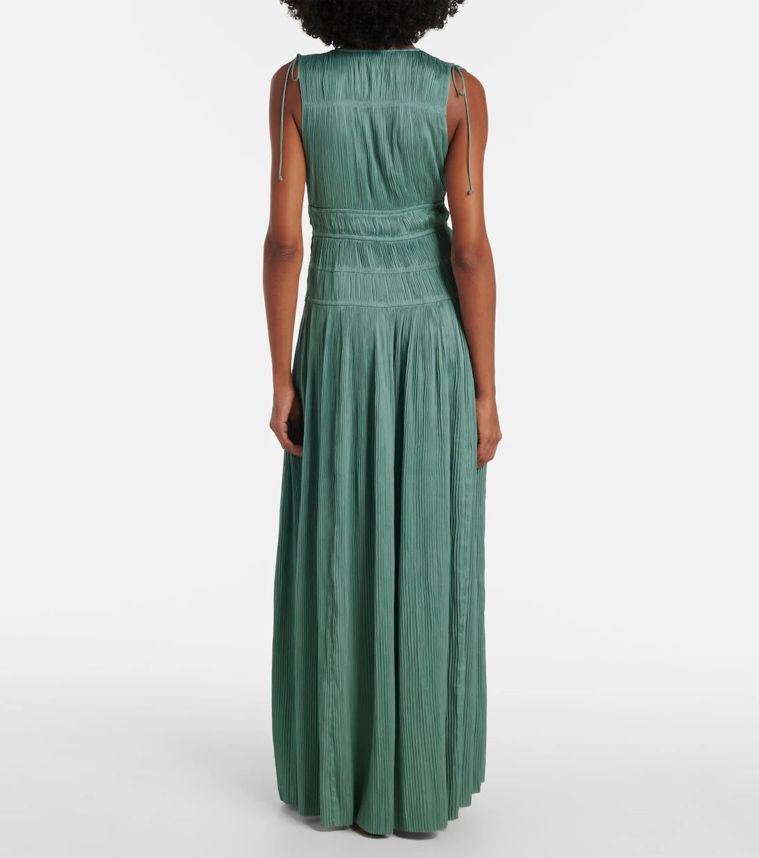 Ulla Johnson - Tasneem satin plissé gown