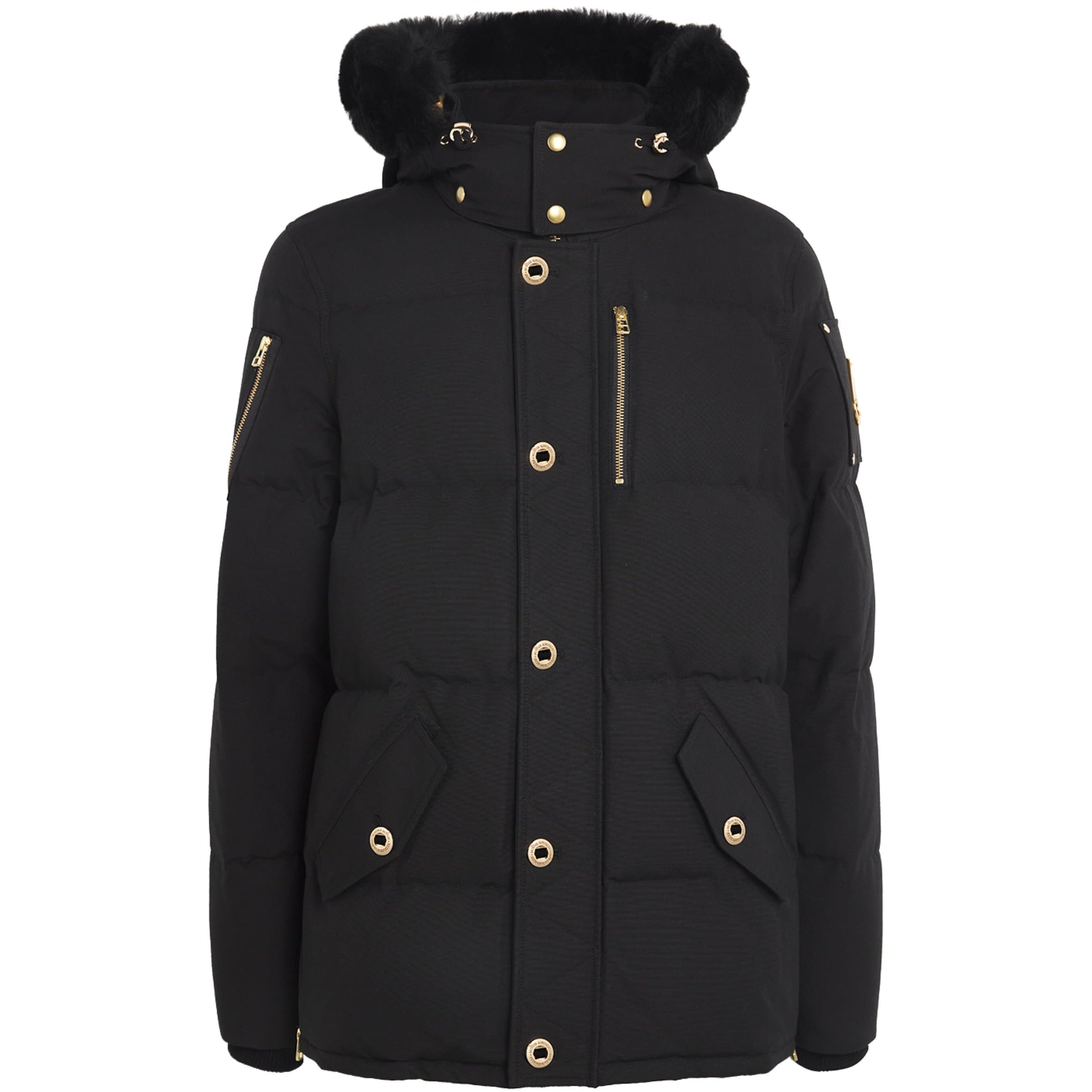 Moose Knuckles Black 3Q Down Jacket