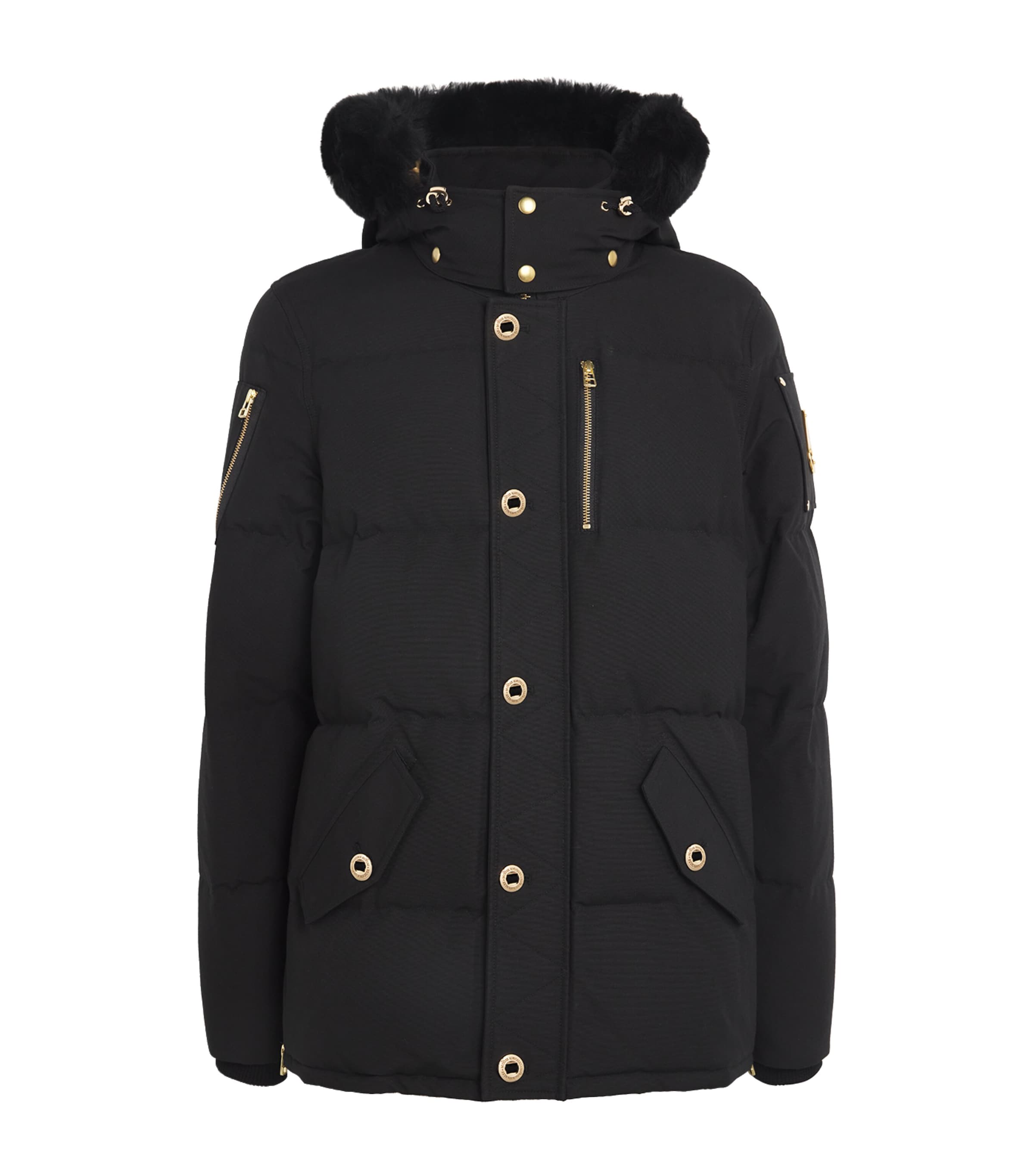 Moose Knuckles Black 3Q Down Jacket